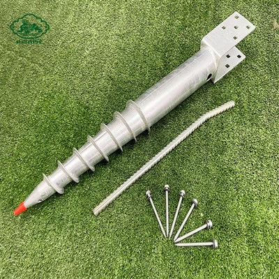 Könnyű földcsavaros alapozórendszer